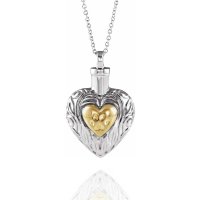 Sterling Silver Pet Heart Ash Holder