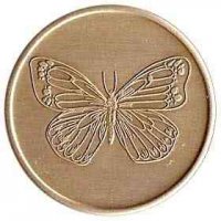 Butterfly Serenity Prayer Medallion