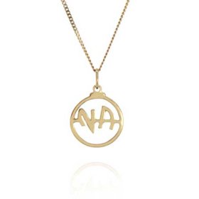 (image for) 10K Gold 7/8" NA Pendant