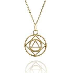 (image for) Sterling Silver NA/AA Pendant
