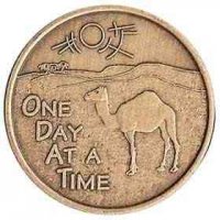 One Day At a Time Camel Medallion