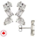 (image for) 1.50ct tw Round Diamond Studs in 10K White Gold
