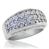 1.75ct tw Pave Diamond Bling Ring