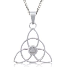 (image for) Silver Celtic Knot Trinity AA Pendant