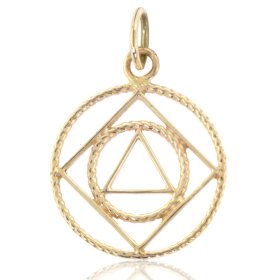 (image for) Gold NA/AA Unity Pendant.