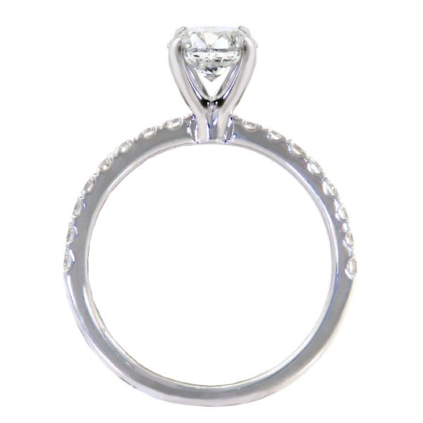 (image for) 1.28 14K tw Diamond Engagement Ring