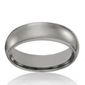 6.5mm Tungsten Half Round Band