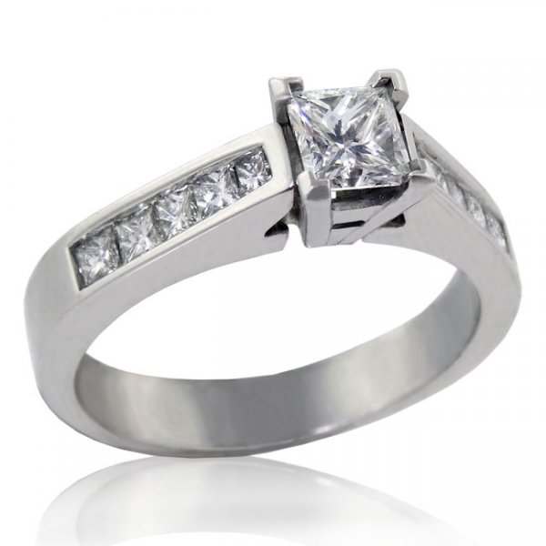 1.03ct. tw 14k Diamond Engagement Ring - Click Image to Close