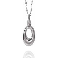 Sterling Silver Oval Loop Ash Holder