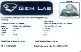 (image for) .49ct. tw 14k Canadian Diamond Halo Twist Engagement Ring Set