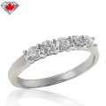 0.50ct tw Canadian Diamond Band in 14K White Gold