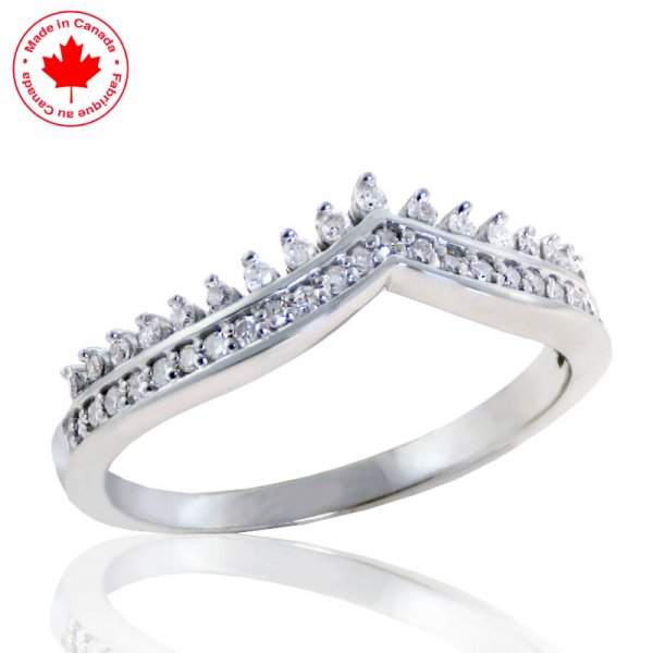 .25ct tw Diamond Tiara Style Band - Click Image to Close