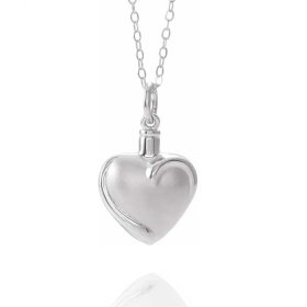 Sterling Silver Heart Ash Holder