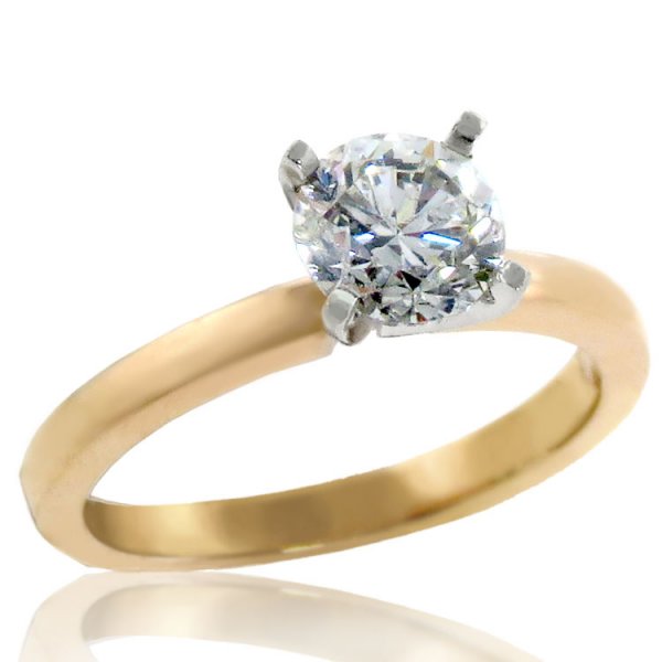 .91ct Canadian Diamond Solitaire Ring - Click Image to Close