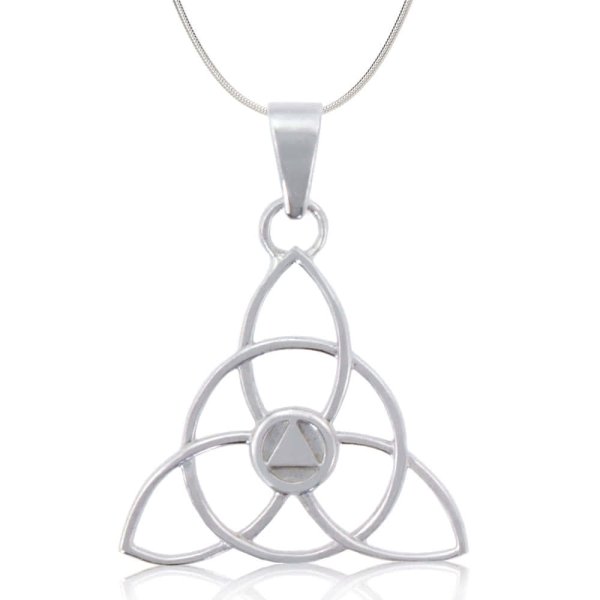 (image for) Silver Celtic Knot Trinity AA Pendant