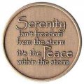 Serenity Peace Affirmation Medallion