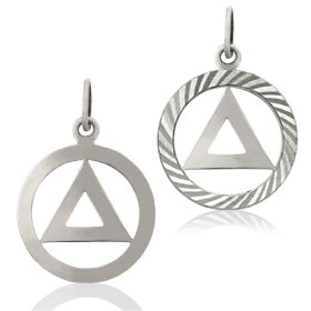 (image for) Silver 1/4" AA Pendant