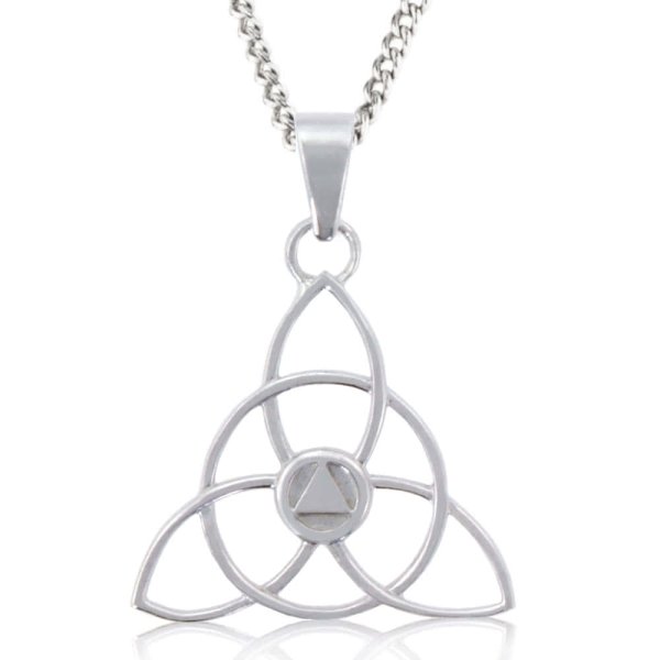 (image for) Silver Celtic Knot Trinity AA Pendant
