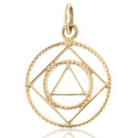 (image for) Gold NA/AA Unity Pendant.