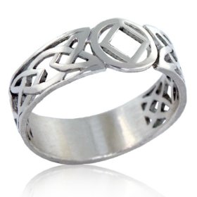 (image for) Silver Celtic Knot NA Ring