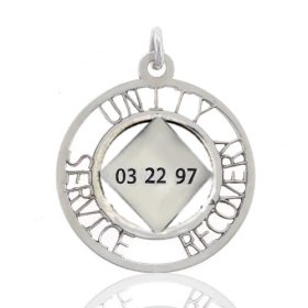 (image for) Silver UNITY SERVICE RECOVERY AA Pendant with Dry Date