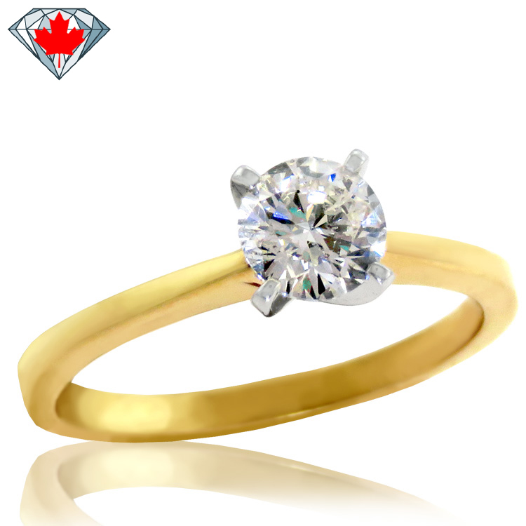 (image for) .624ct Canadian Diamond Solitaire Ring