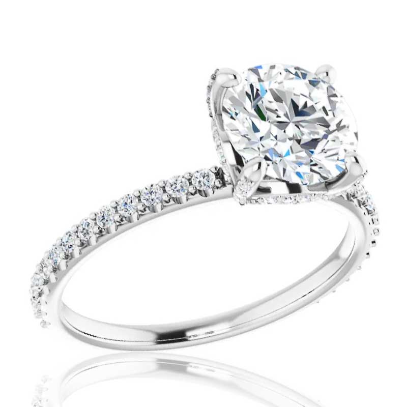 (image for) 1.802ct tw 14K White Gold Diamond Ring