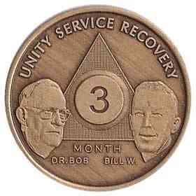 Bronze Month Anniversary Medallion