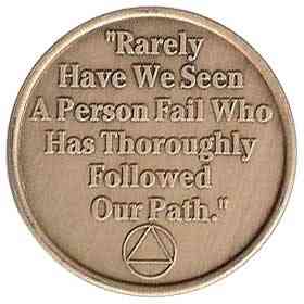 (image for) Carry The Message Affirmation Medallion