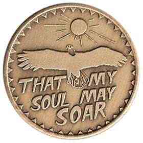 Soaring Soul Affirmation Medallion