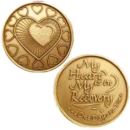 My Heart Affirmation Medallion - Click Image to Close