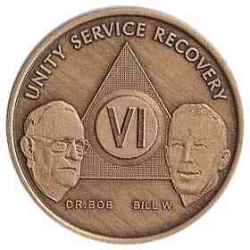 Bronze Year Anniversary Medallion