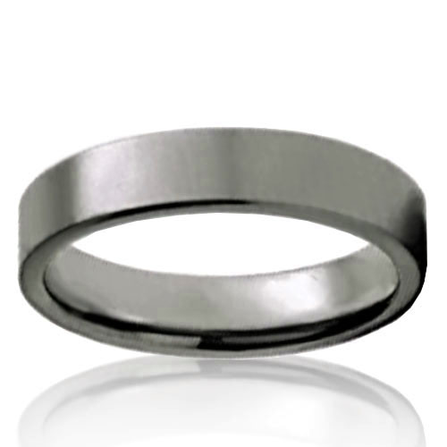 6mm Tungsten Flat Brushed Finished Band - Click Image to Close