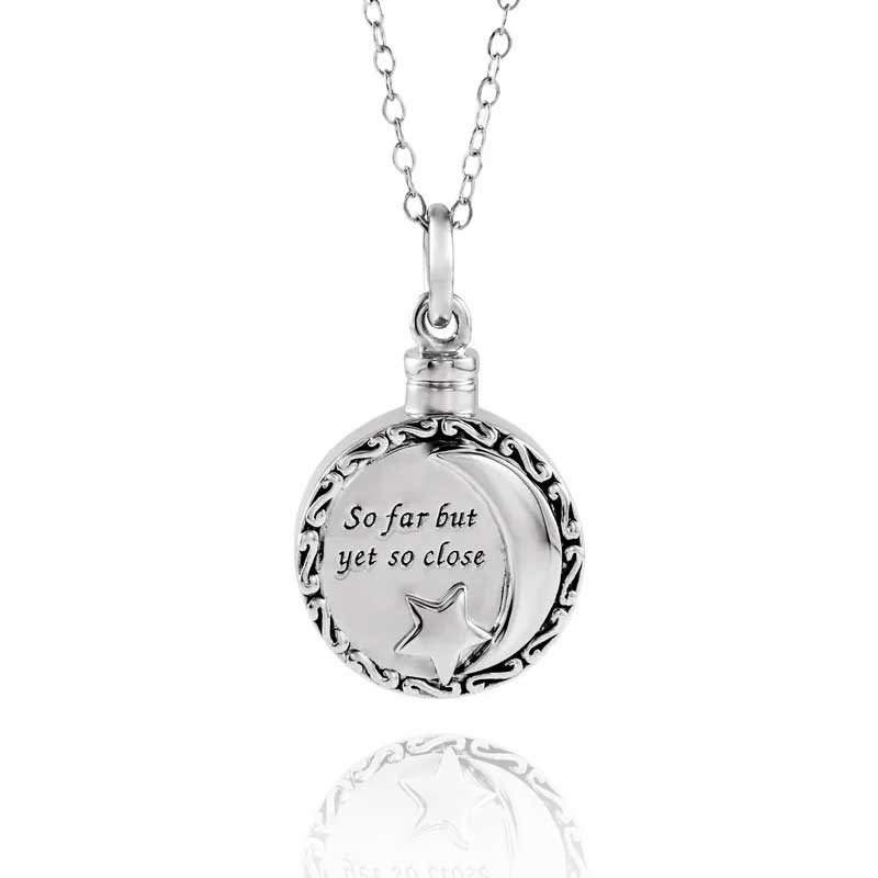 (image for) Sterling Silver So Far But Yet So Close Ash Holder
